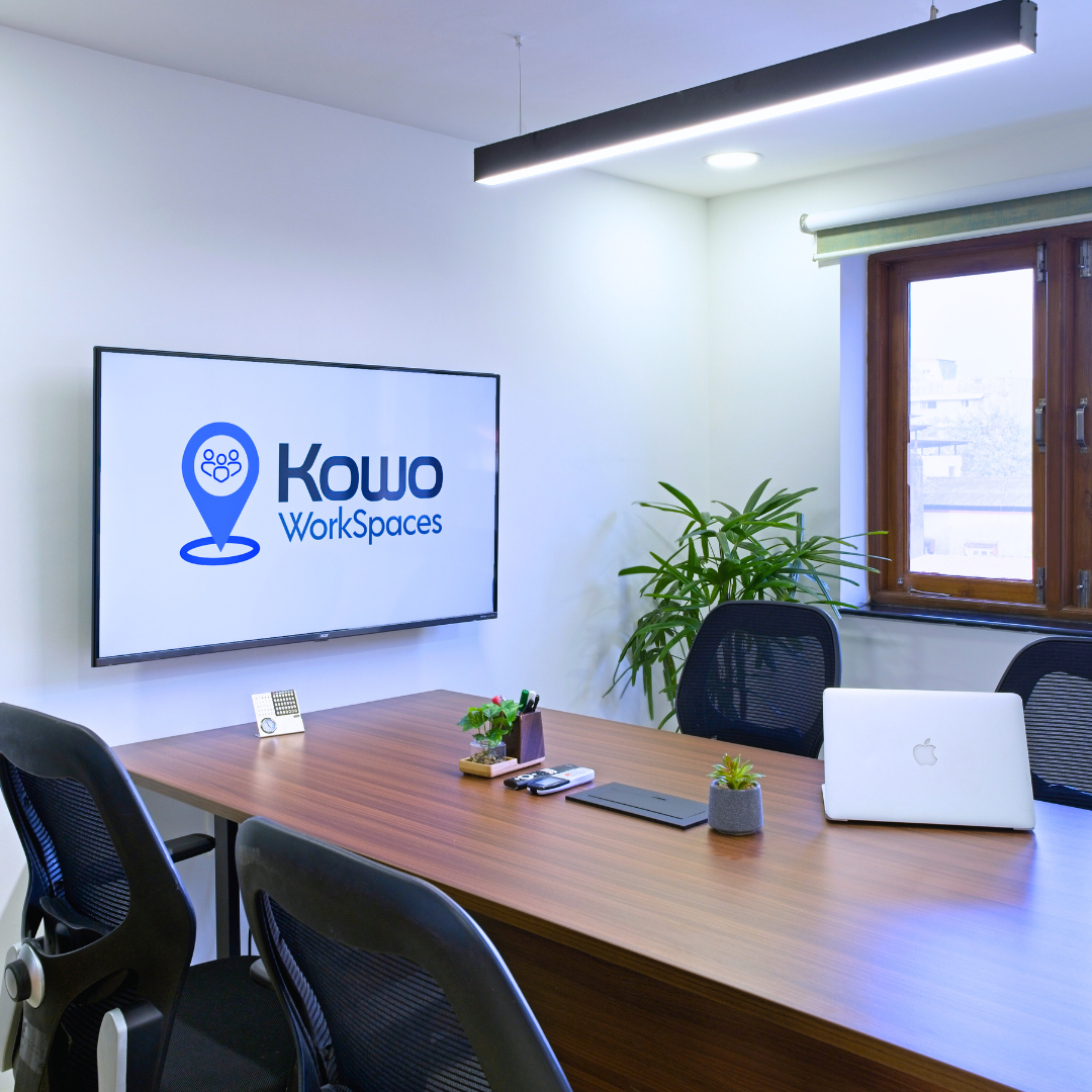 ully equipped meeting room panjim with whiteboard and display screen